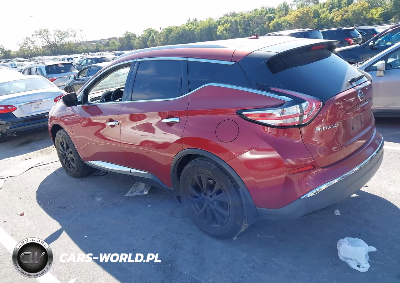 2016 Nissan Murano Sl VIN:5N1AZ2MG0GN127403 - 3