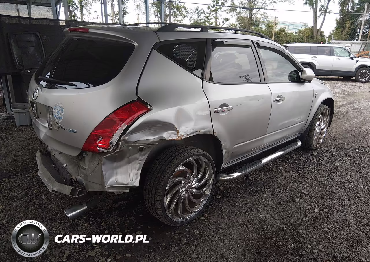 2005 Nissan Murano Sl VIN:JN8AZ08W35W426177 - 4