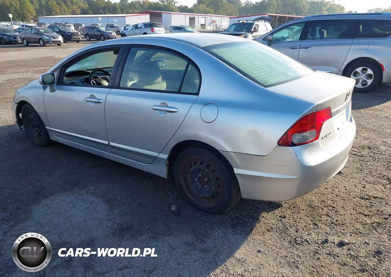 2010 Honda Civic Lx VIN:2HGFA1F51AH312620 - 3