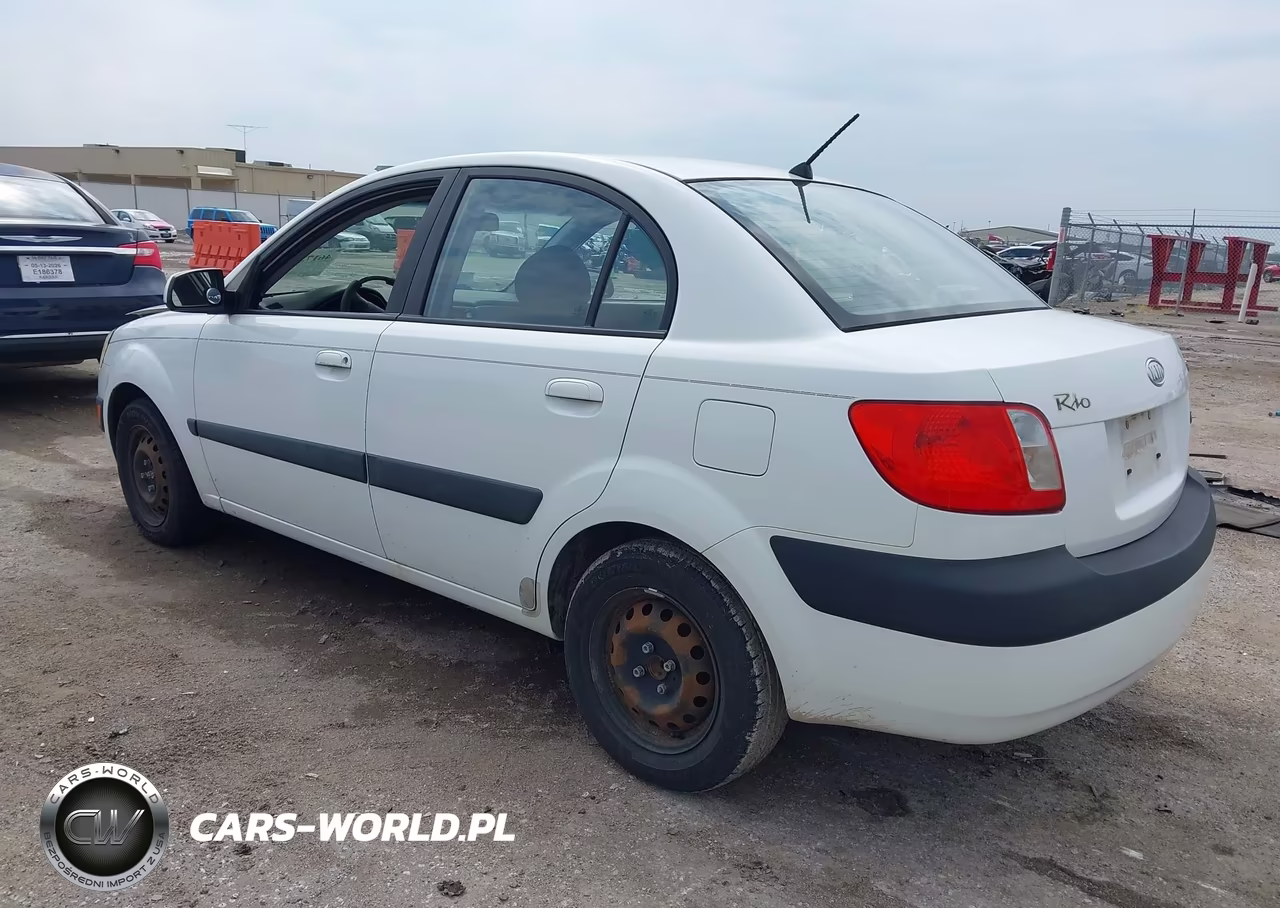 2006 Kia Rio Lx VIN:KNADE123966064184 - 3