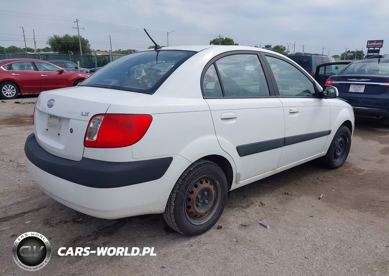 2006 Kia Rio Lx VIN:KNADE123966064184 - 4