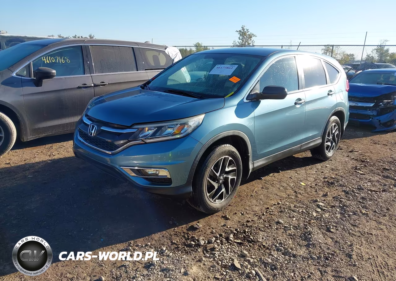 2016 Honda Cr-V Se VIN:5J6RM4H45GL013601 - 2