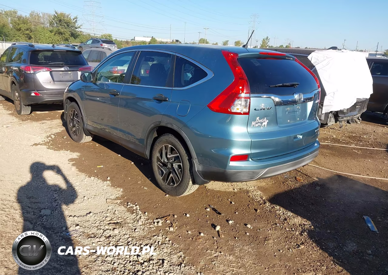 2016 Honda Cr-V Se VIN:5J6RM4H45GL013601 - 3