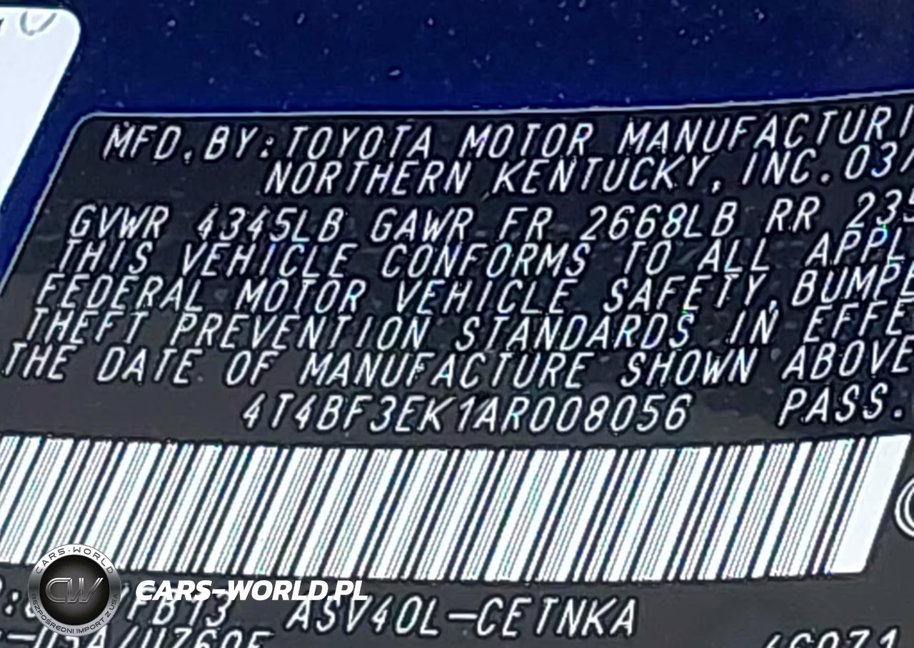 2010 Toyota Camry Le VIN:4T4BF3EK1AR008056 - 9