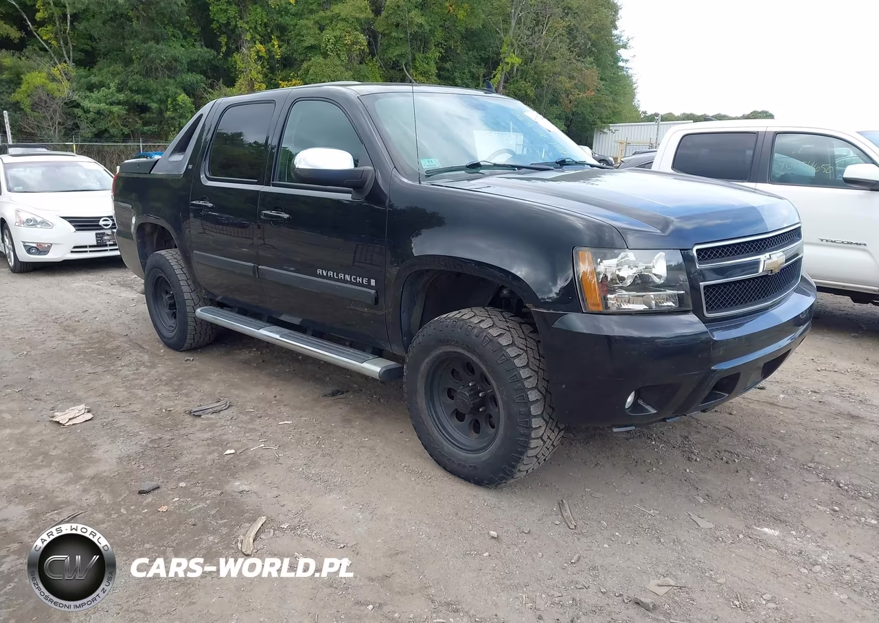 2008 Chevrolet Avalanche 1500 Lt VIN:3GNFK12368G240363 - 1