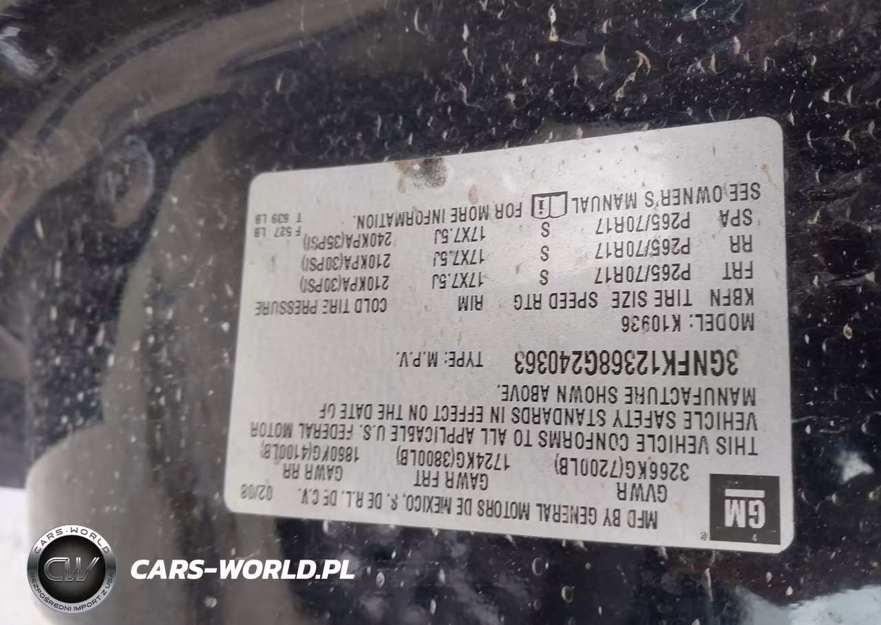 2008 Chevrolet Avalanche 1500 Lt VIN:3GNFK12368G240363 - 9