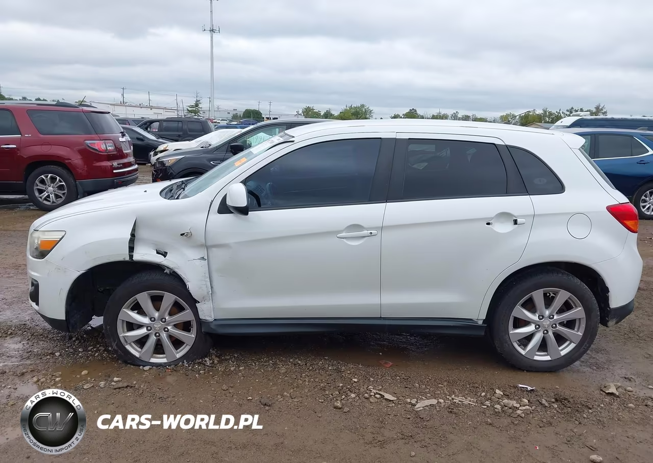 2014 Mitsubishi Outlander Sport Es VIN:4A4AP3AU1EE006802 - 14