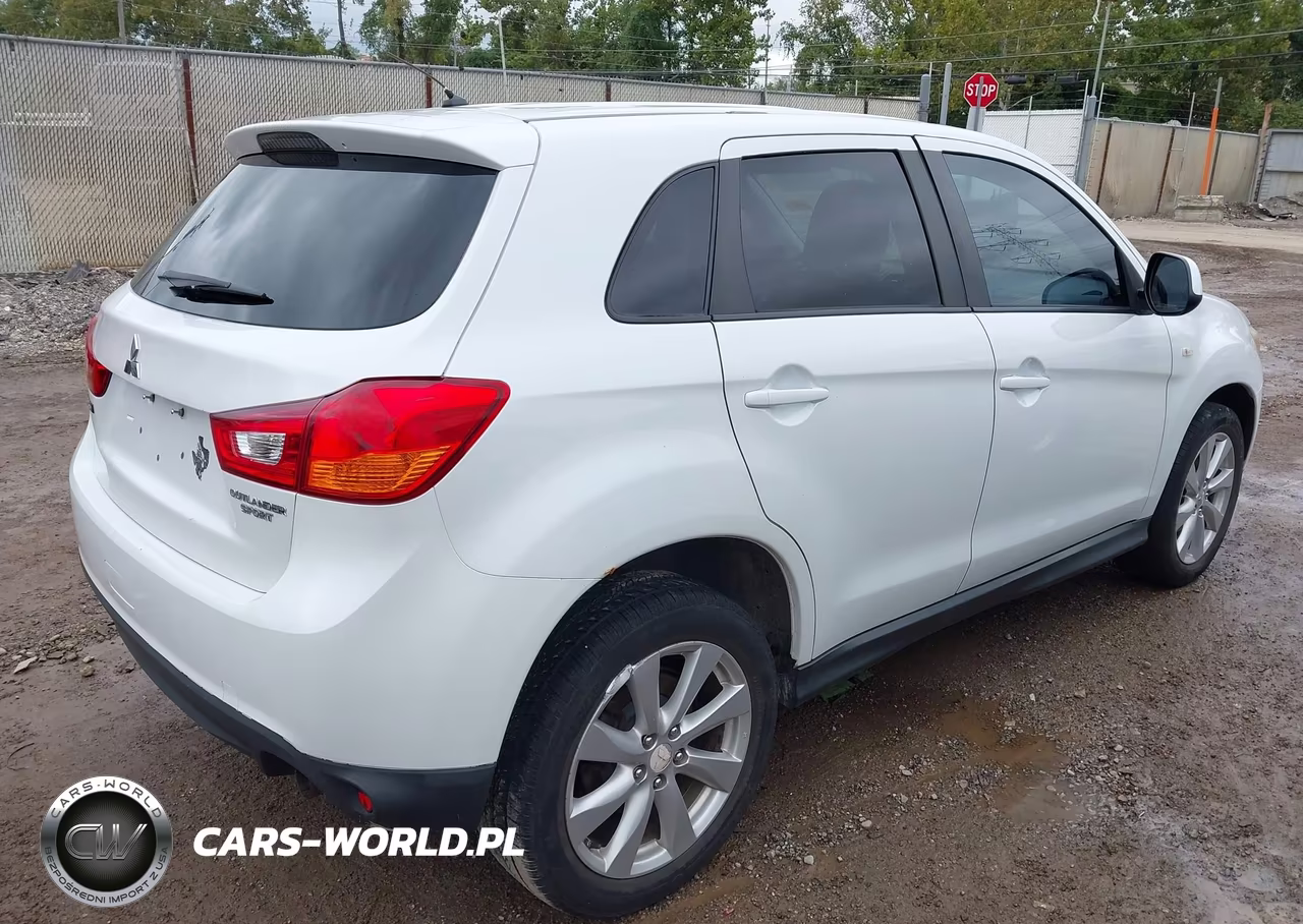 2014 Mitsubishi Outlander Sport Es VIN:4A4AP3AU1EE006802 - 4