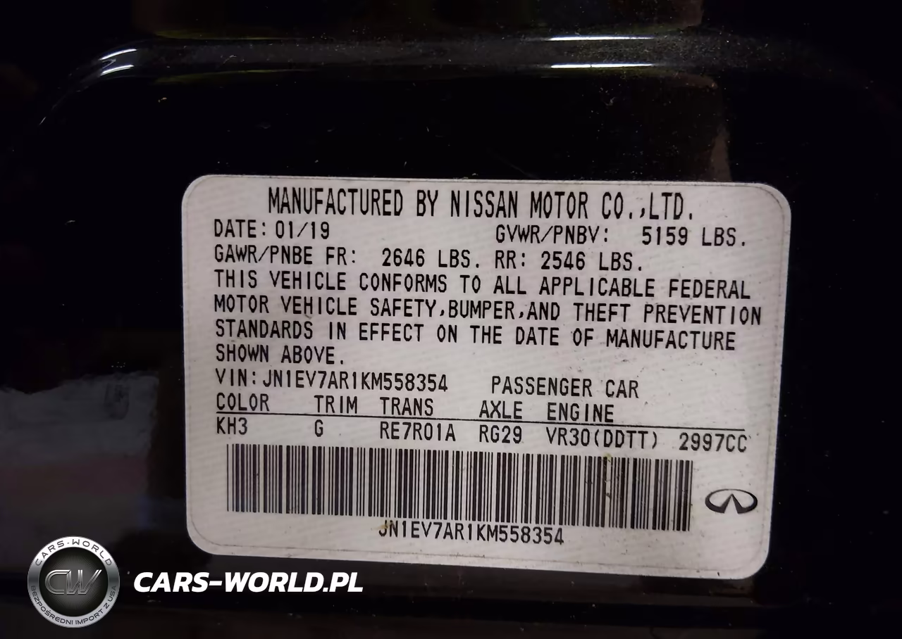 2019 Infiniti Q50 3.0T Luxe-3.0T Signature Edition-3.0T Sport VIN:JN1EV7AR1KM558354 - 9