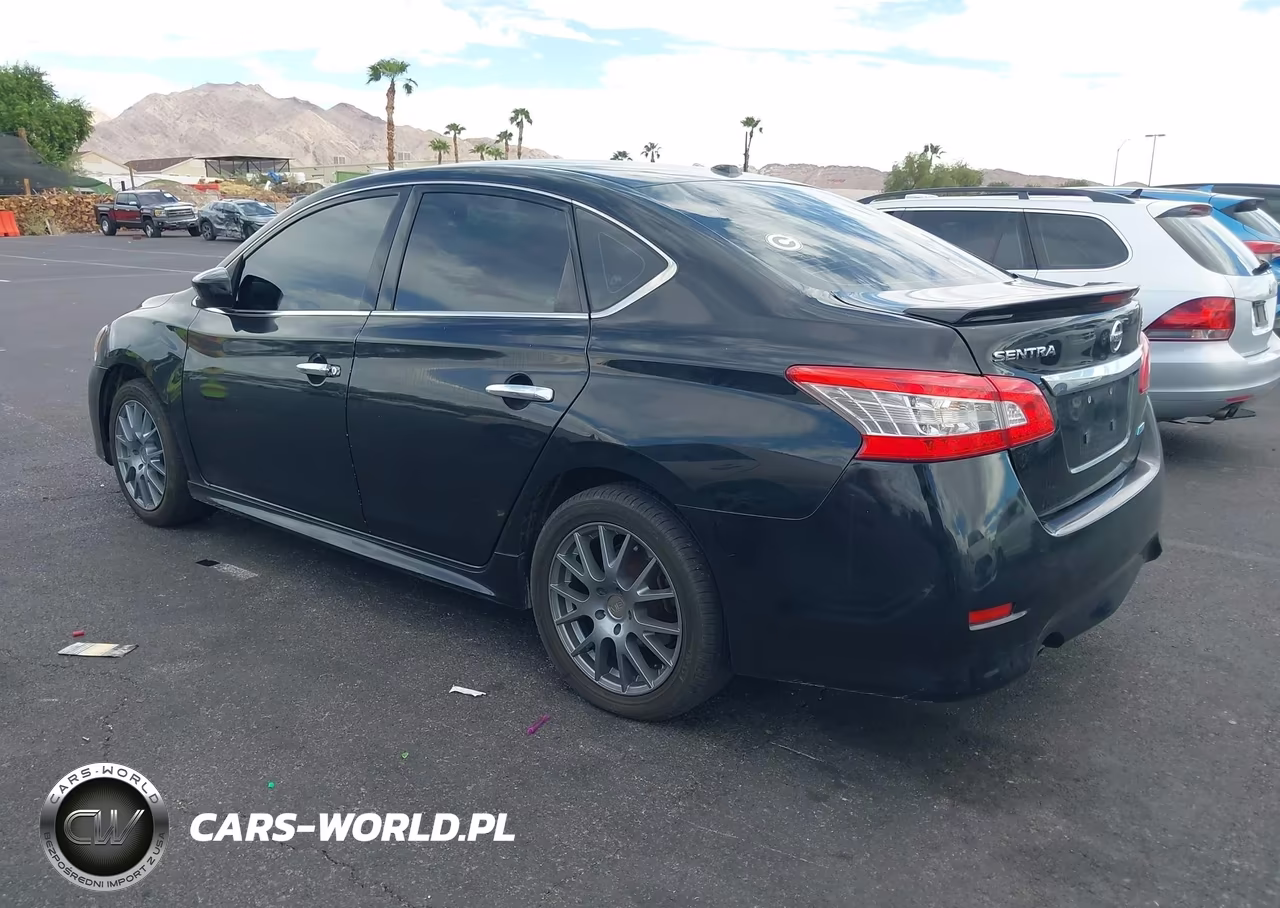 2014 Nissan Sentra Sr VIN:3N1AB7AP2EY231307 - 3