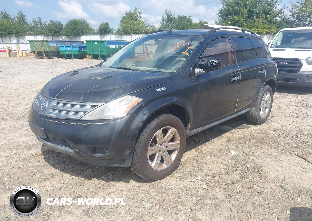 2007 Nissan Murano S VIN:JN8AZ08W27W640287 - 2