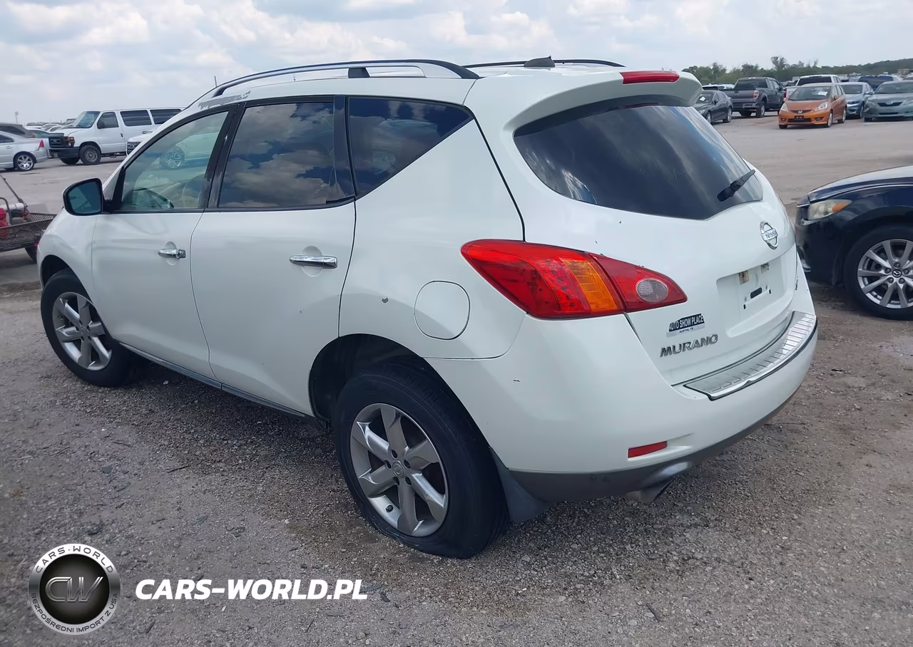 2010 Nissan Murano Sl VIN:JN8AZ1MW3AW124572 - 3