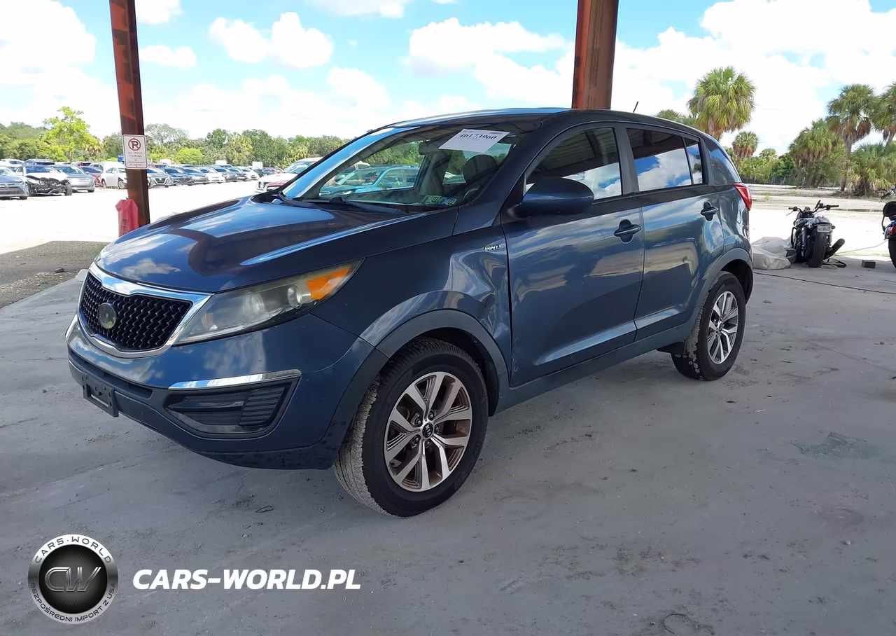 2014 Kia Sportage Lx VIN:KNDPBCAC0E7605251 - 2