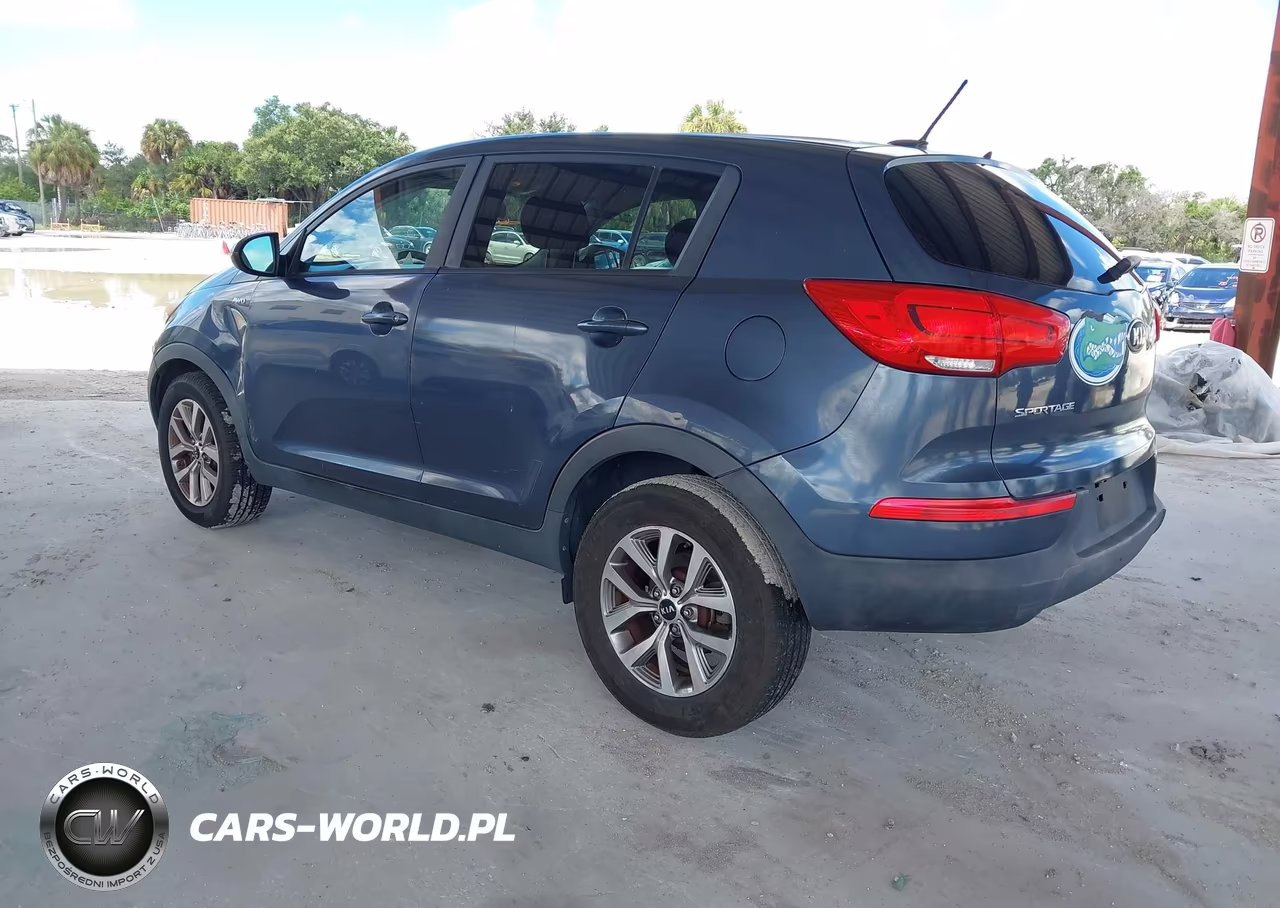 2014 Kia Sportage Lx VIN:KNDPBCAC0E7605251 - 3