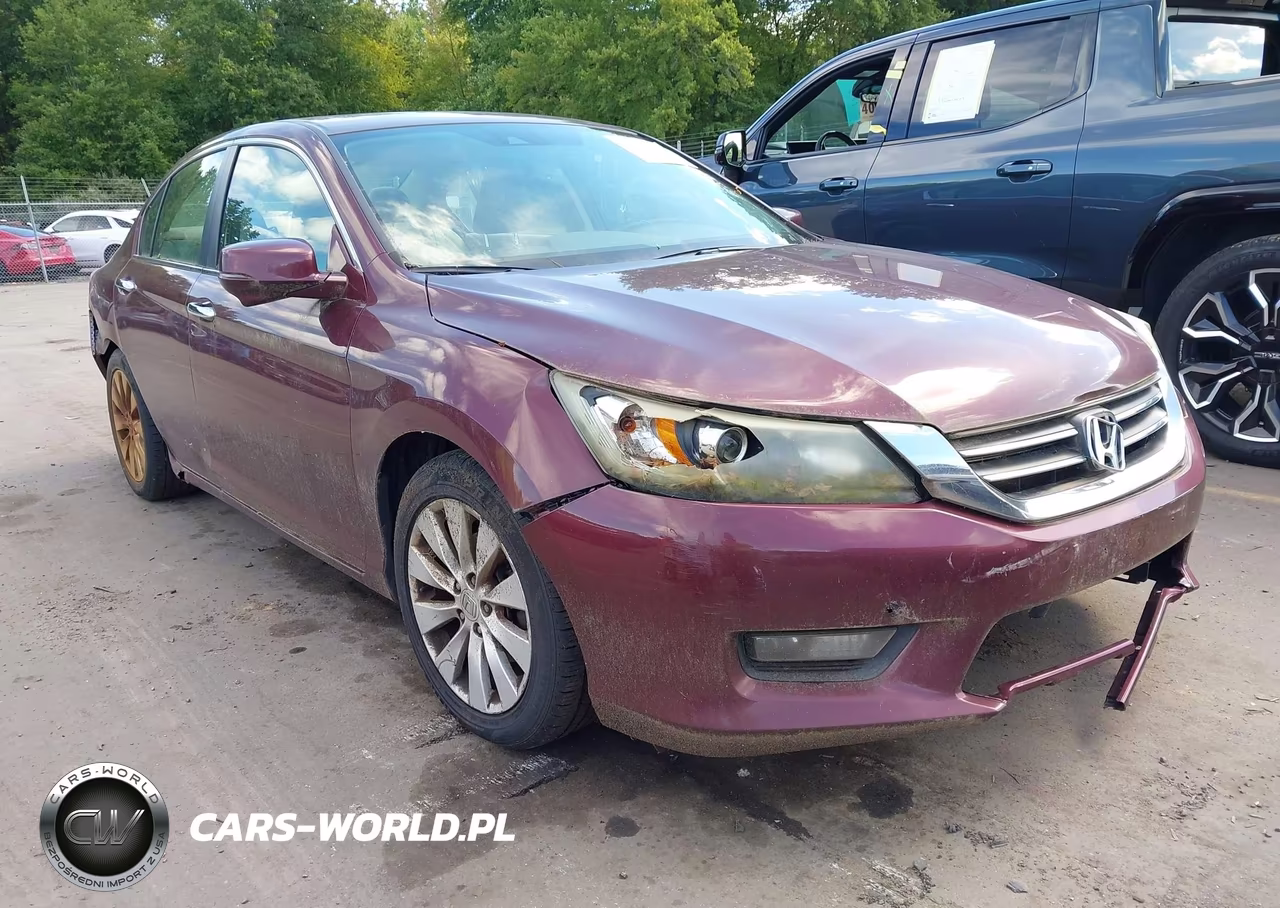 2014 Honda Accord Ex-L VIN:1HGCR2F8XEA135923 - 1