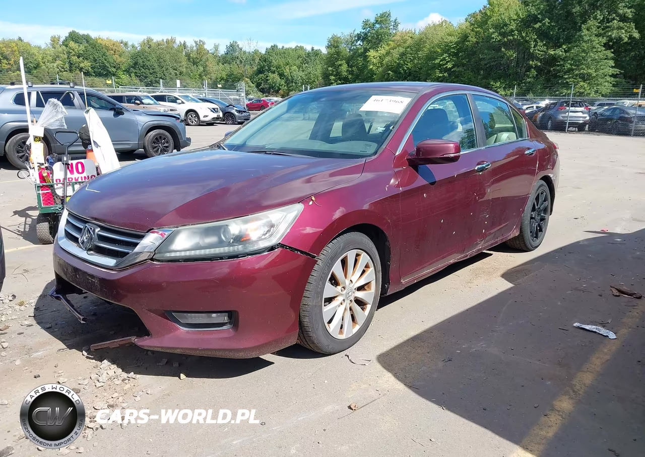 2014 Honda Accord Ex-L VIN:1HGCR2F8XEA135923 - 2