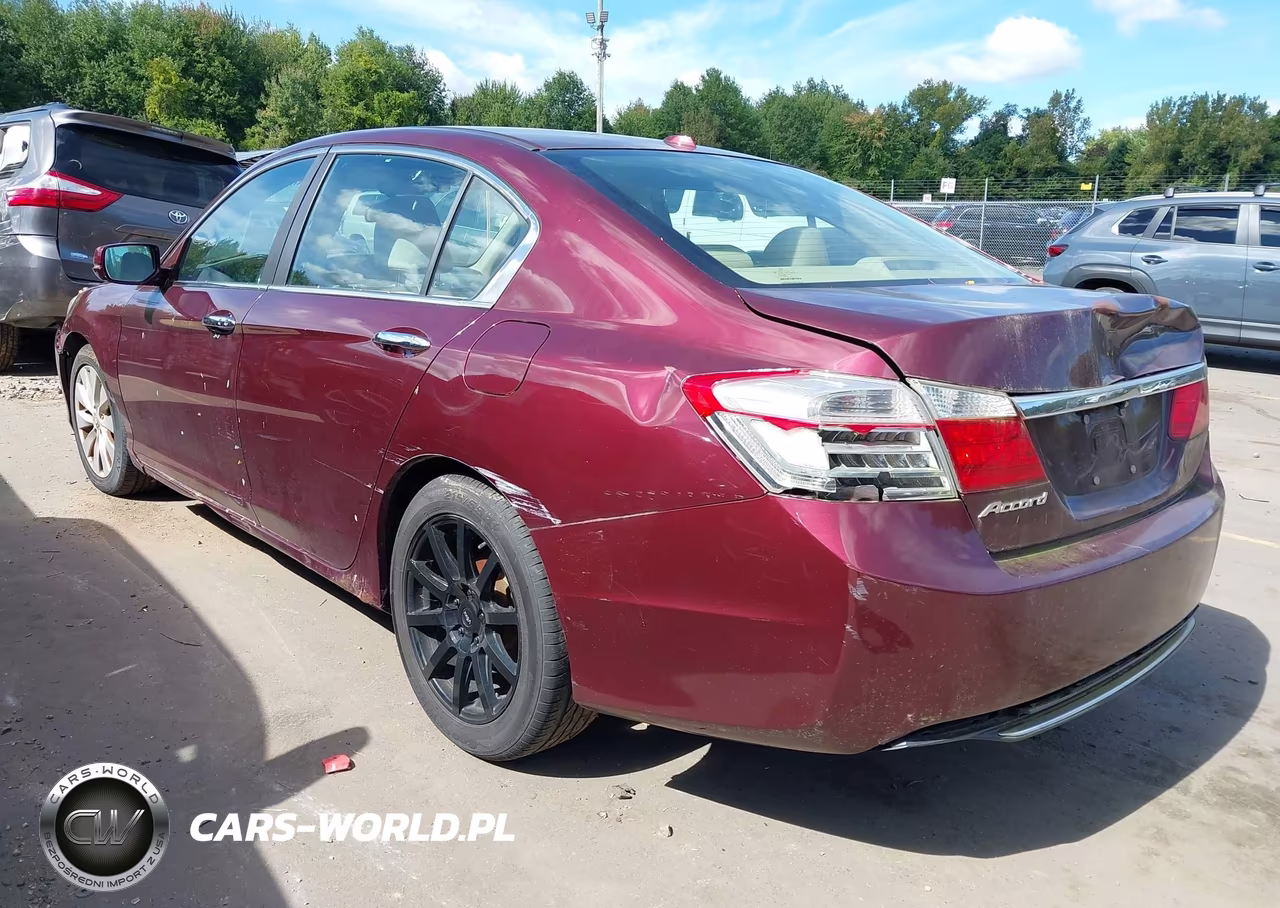 2014 Honda Accord Ex-L VIN:1HGCR2F8XEA135923 - 3