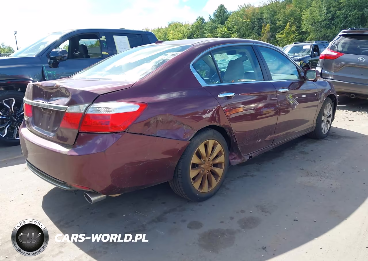 2014 Honda Accord Ex-L VIN:1HGCR2F8XEA135923 - 4