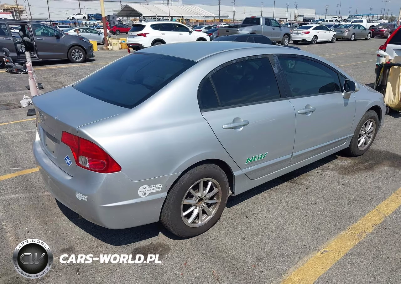 2008 Honda Civic Gx VIN:1HGFA465X8L000598 - 4