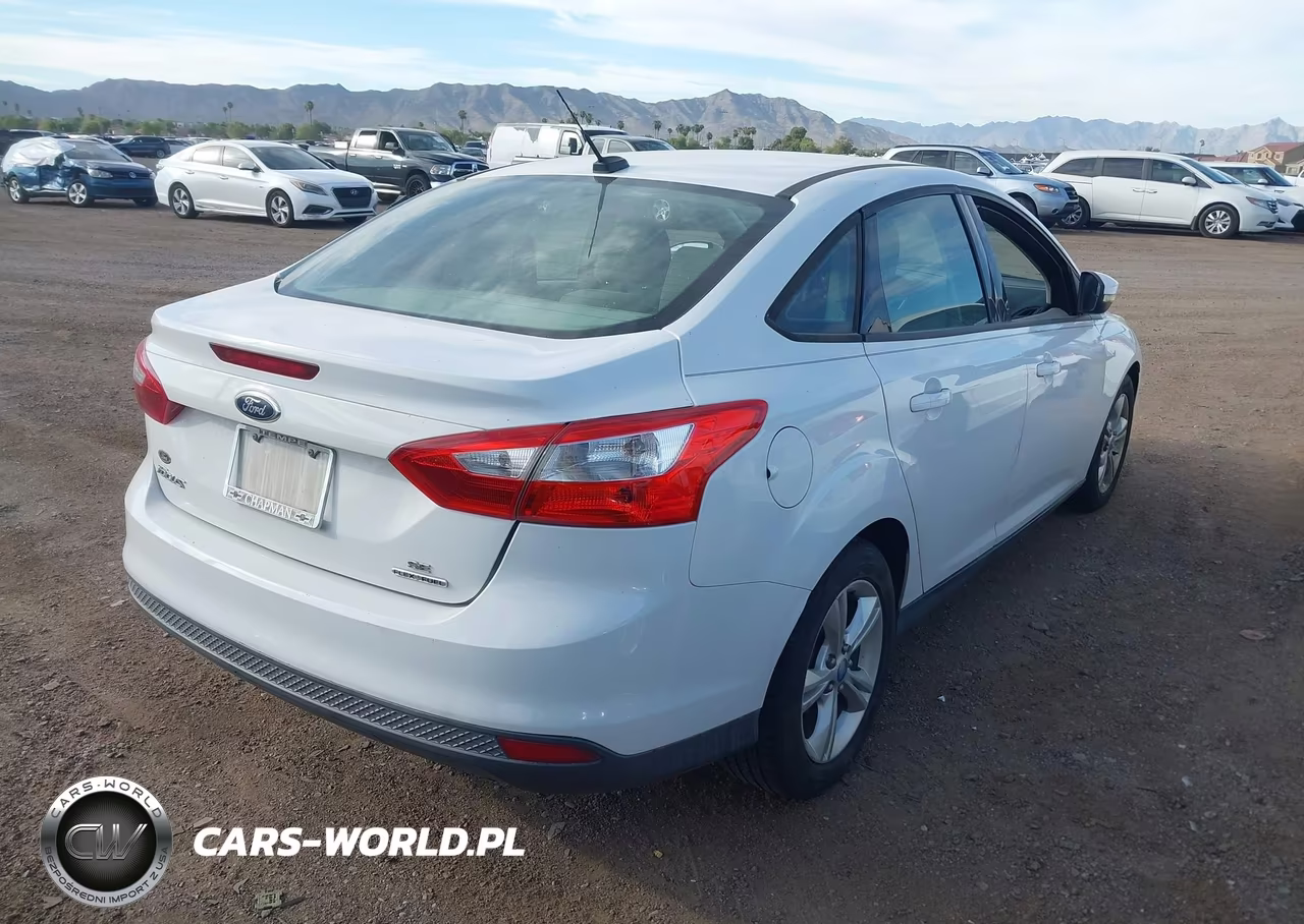 2013 Ford Focus Se VIN:1FADP3F27DL145263 - 4