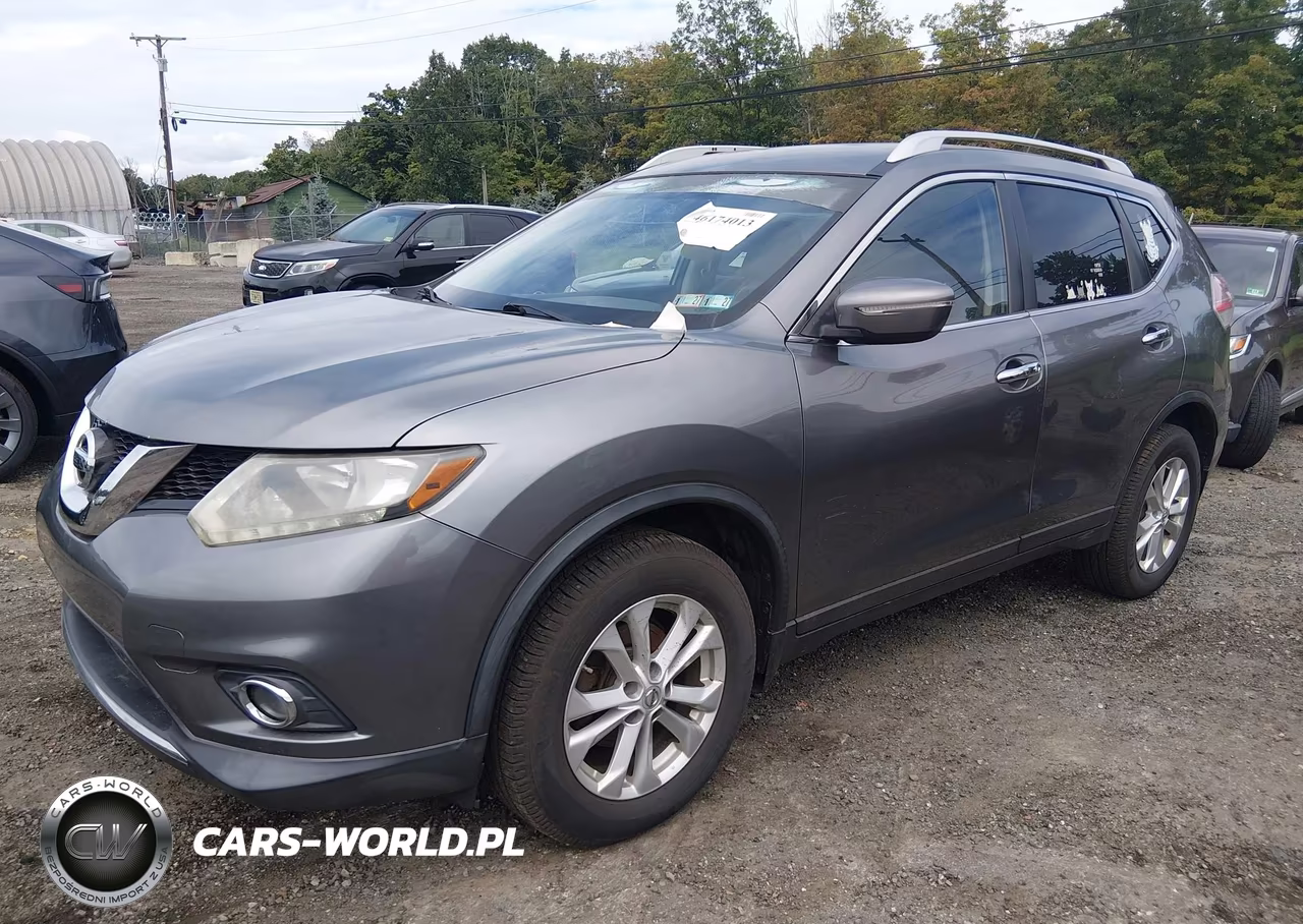 2015 Nissan Rogue Sv VIN:KNMAT2MV1FP554600 - 2