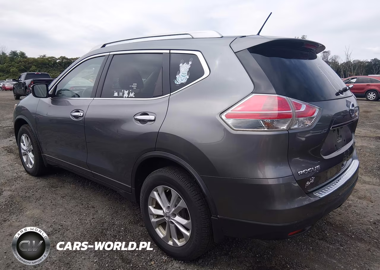 2015 Nissan Rogue Sv VIN:KNMAT2MV1FP554600 - 3