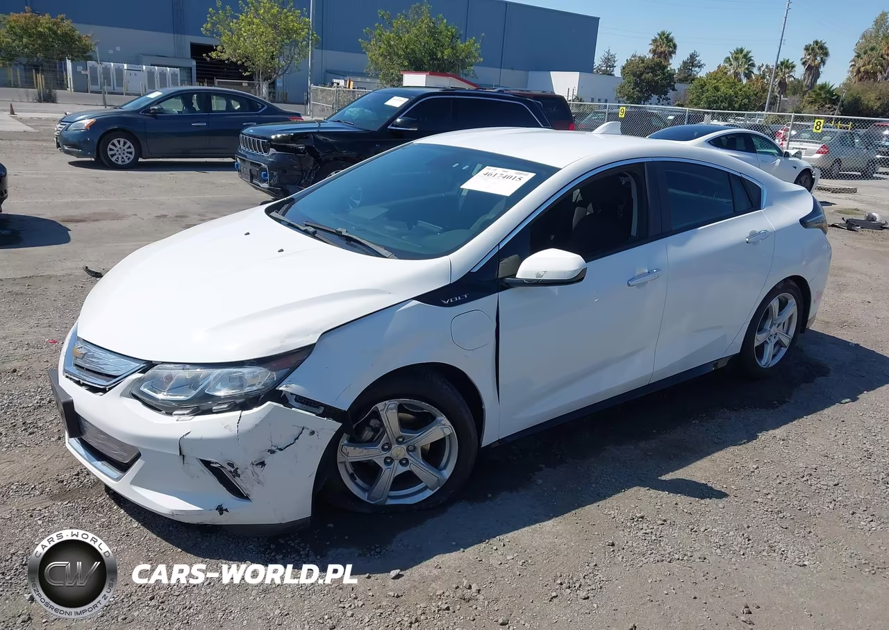 2018 Chevrolet Volt Lt VIN:1G1RC6S59JU126886 - 2