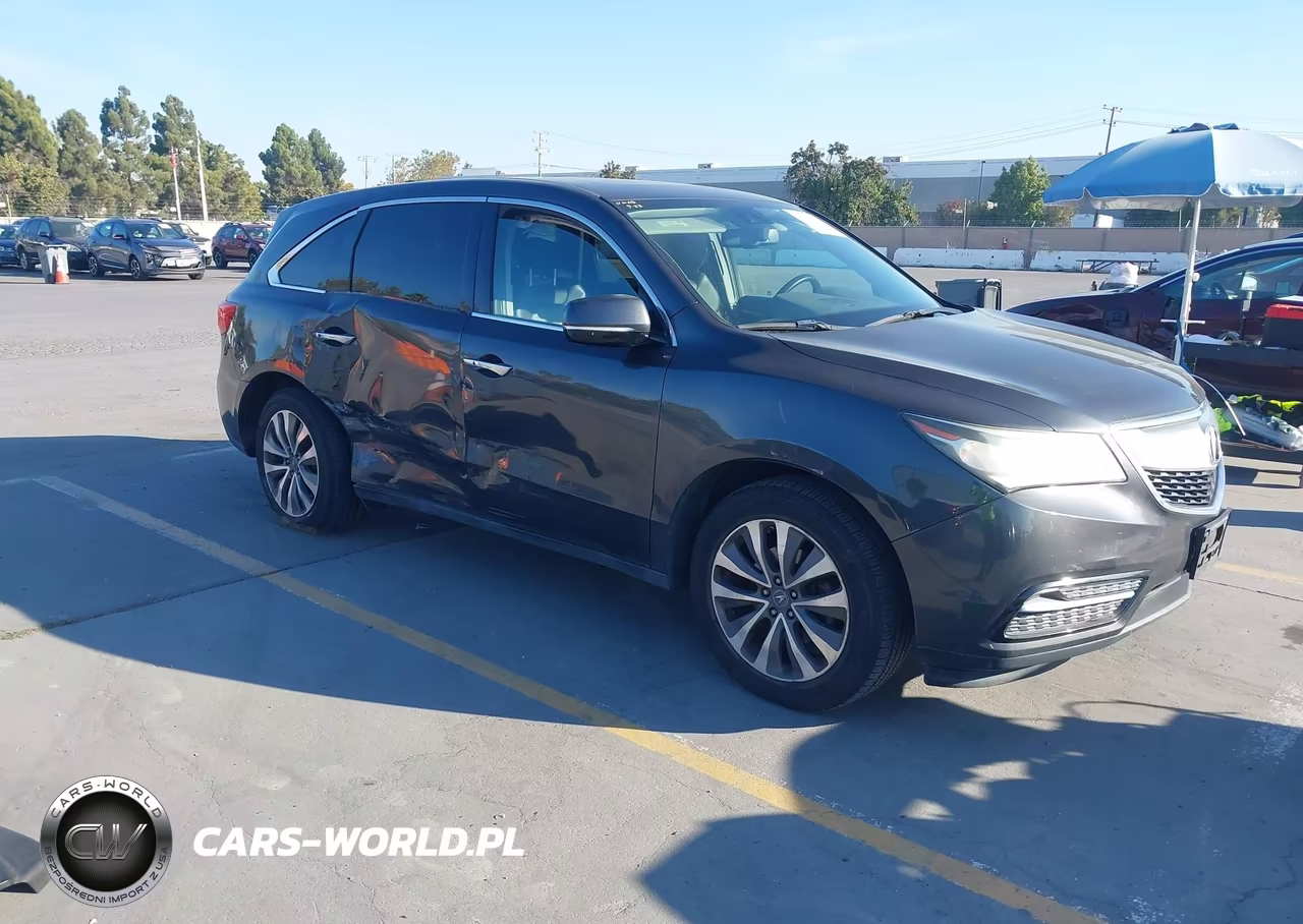 2015 Acura Mdx Technology Package