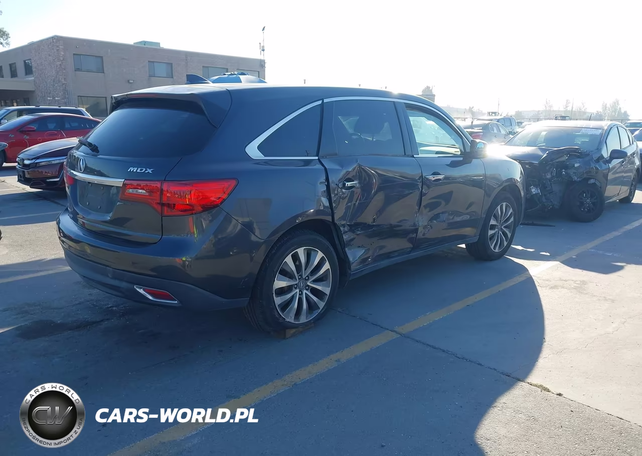 2015 Acura Mdx Technology Package VIN:5FRYD3H44FB007865 - 4