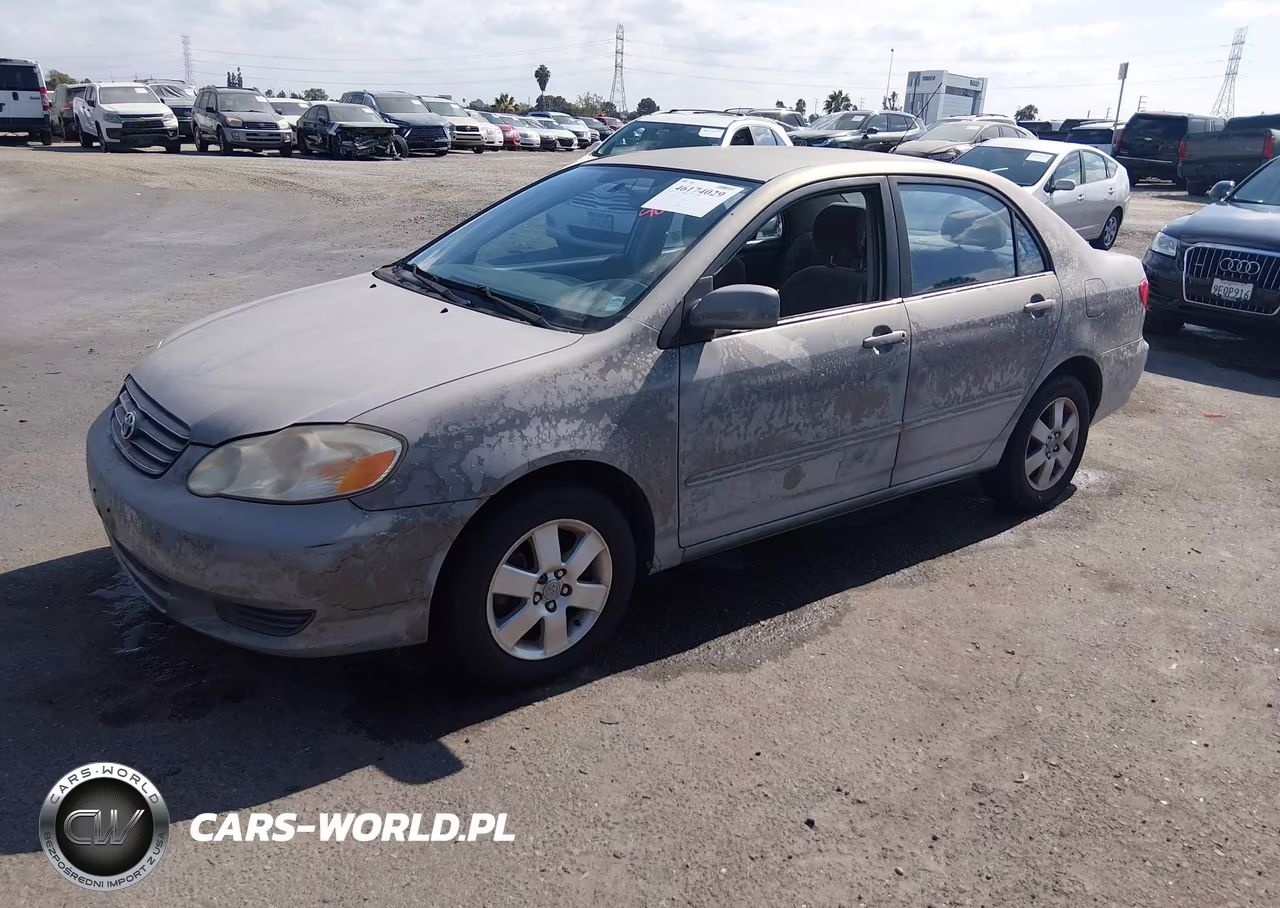 2004 Toyota Corolla Le VIN:1NXBR32E84Z213250 - 2