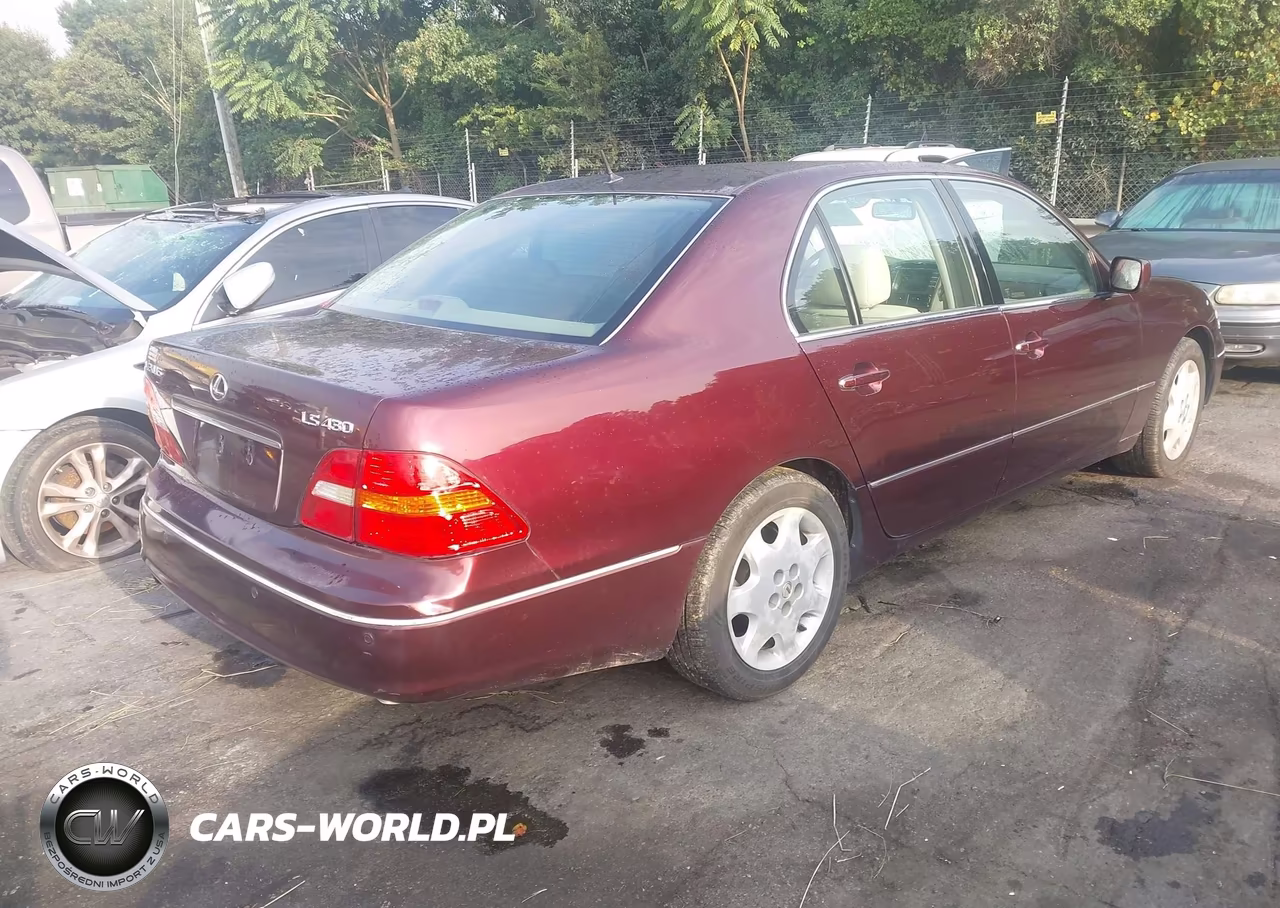 2003 Lexus Ls 430 VIN:JTHBN30F730096115 - 4