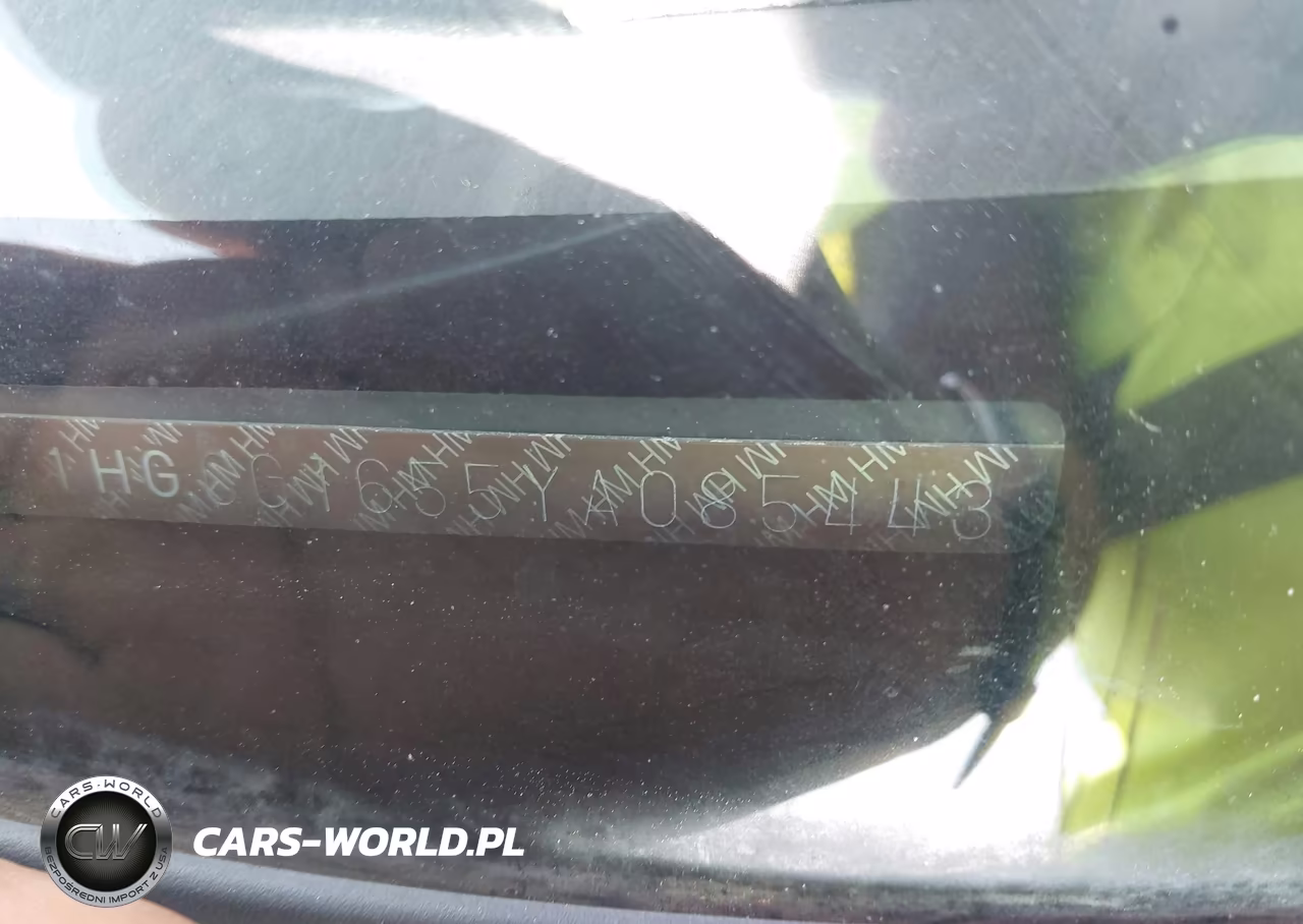 2000 Honda Accord 3.0 Ex VIN:1HGCG1655YA085443 - 12