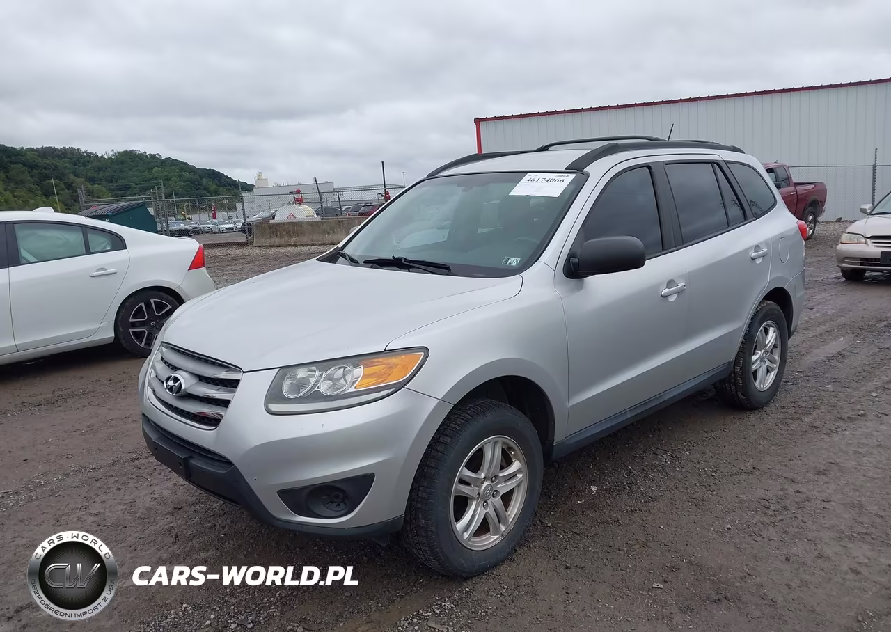 2012 Hyundai Santa Fe Gls VIN:5XYZGDAB7CG157582 - 2