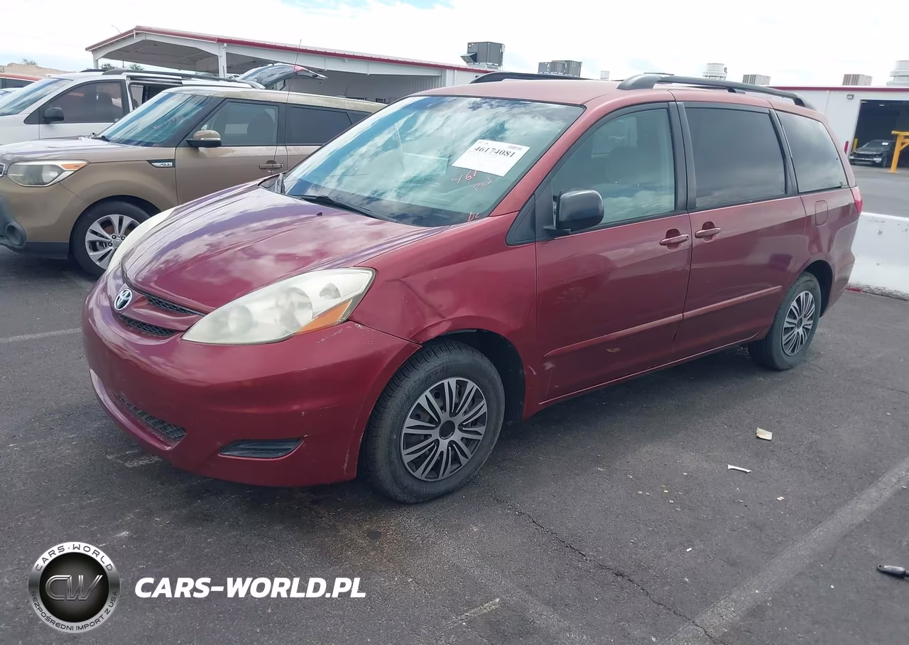2007 Toyota Sienna Le VIN:5TDZK23C67S026113 - 2