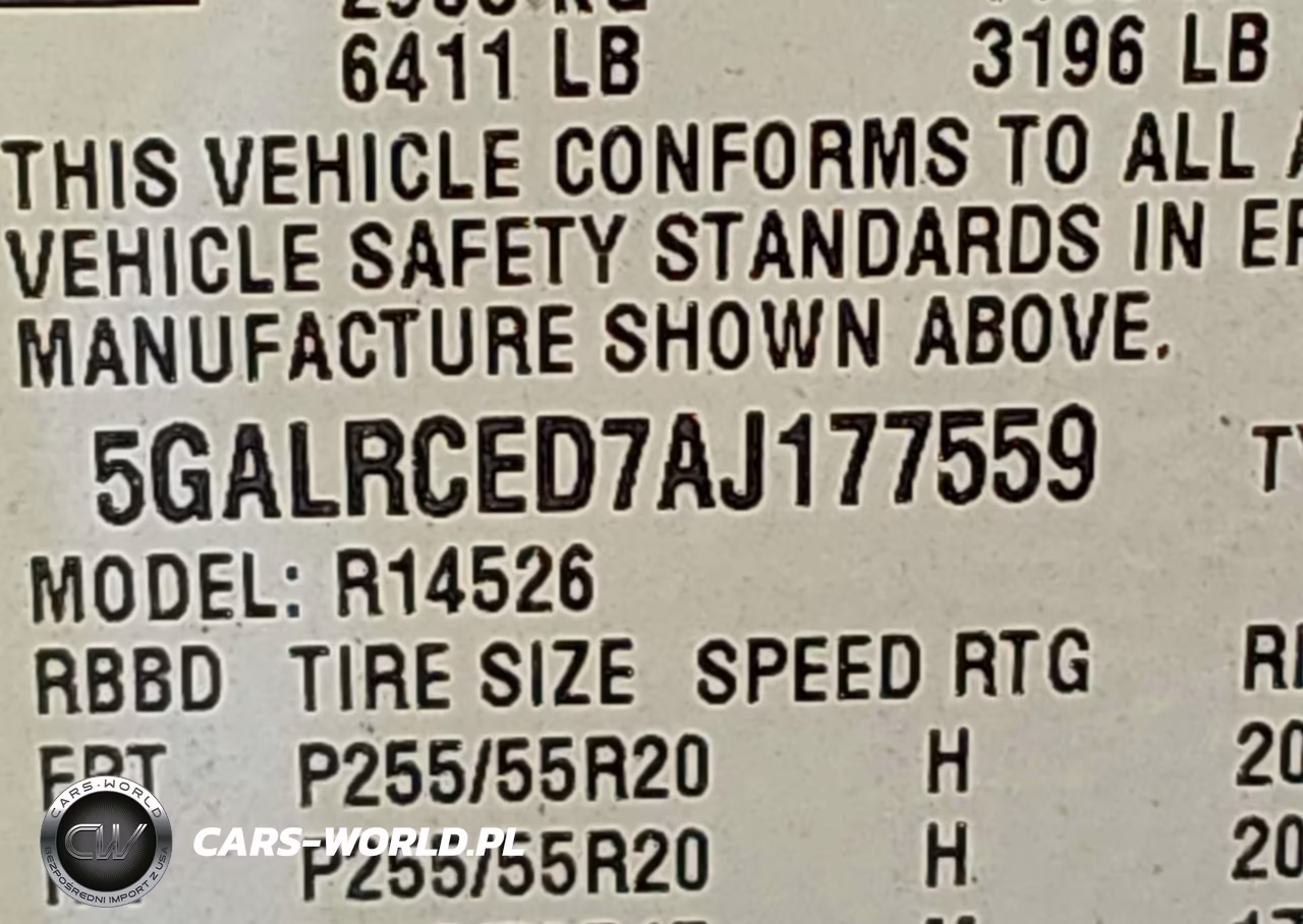 2010 Buick Enclave 2Xl VIN:5GALRCED7AJ177559 - 9