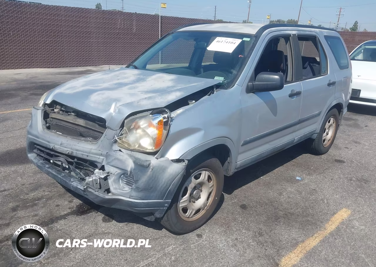2006 Honda Cr-V Lx VIN:JHLRD68596C002273 - 2