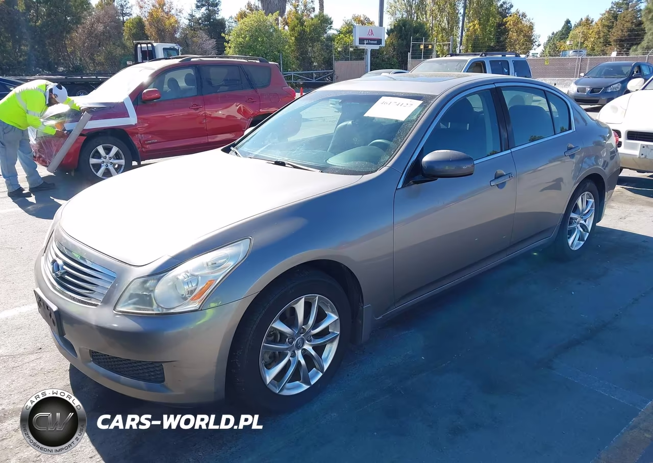 2008 Infiniti G35 VIN:JNKBV61F68M279117 - 2