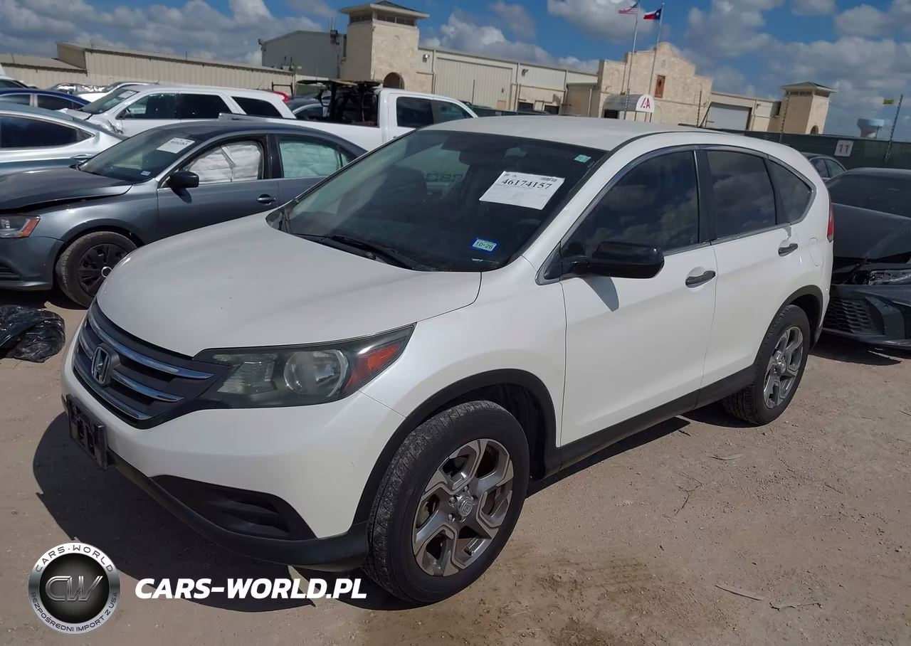 2014 Honda Cr-V Lx VIN:5J6RM3H39EL030187 - 2