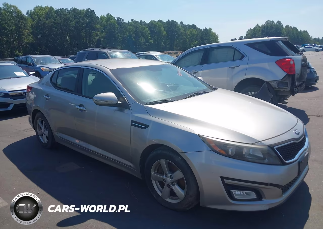 2014 Kia Optima Lx VIN:5XXGM4A79EG291271 - 1