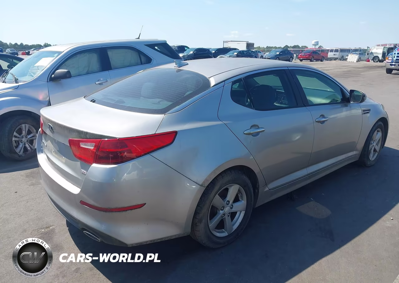 2014 Kia Optima Lx VIN:5XXGM4A79EG291271 - 4