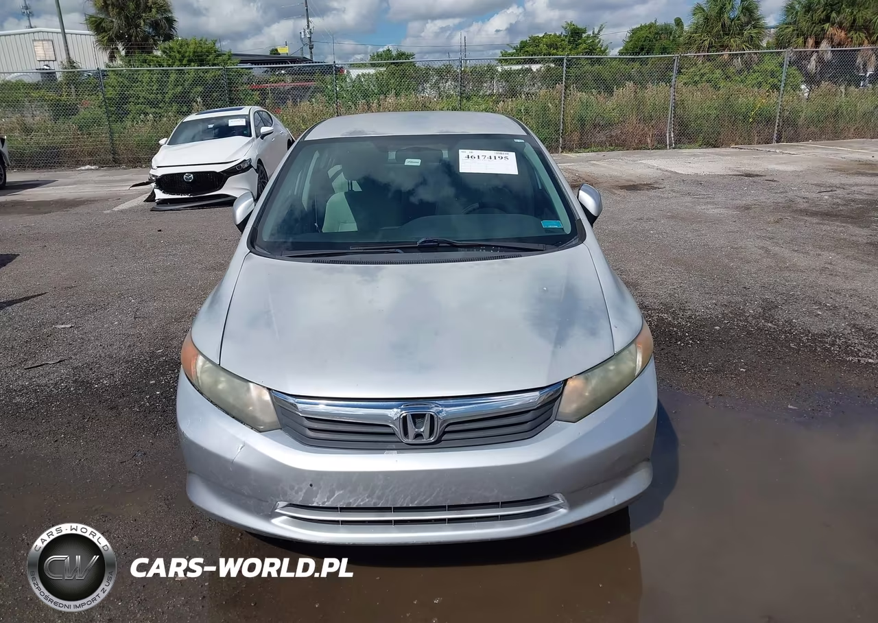 2012 Honda Civic Lx VIN:2HGFB2F50CH305020 - 6