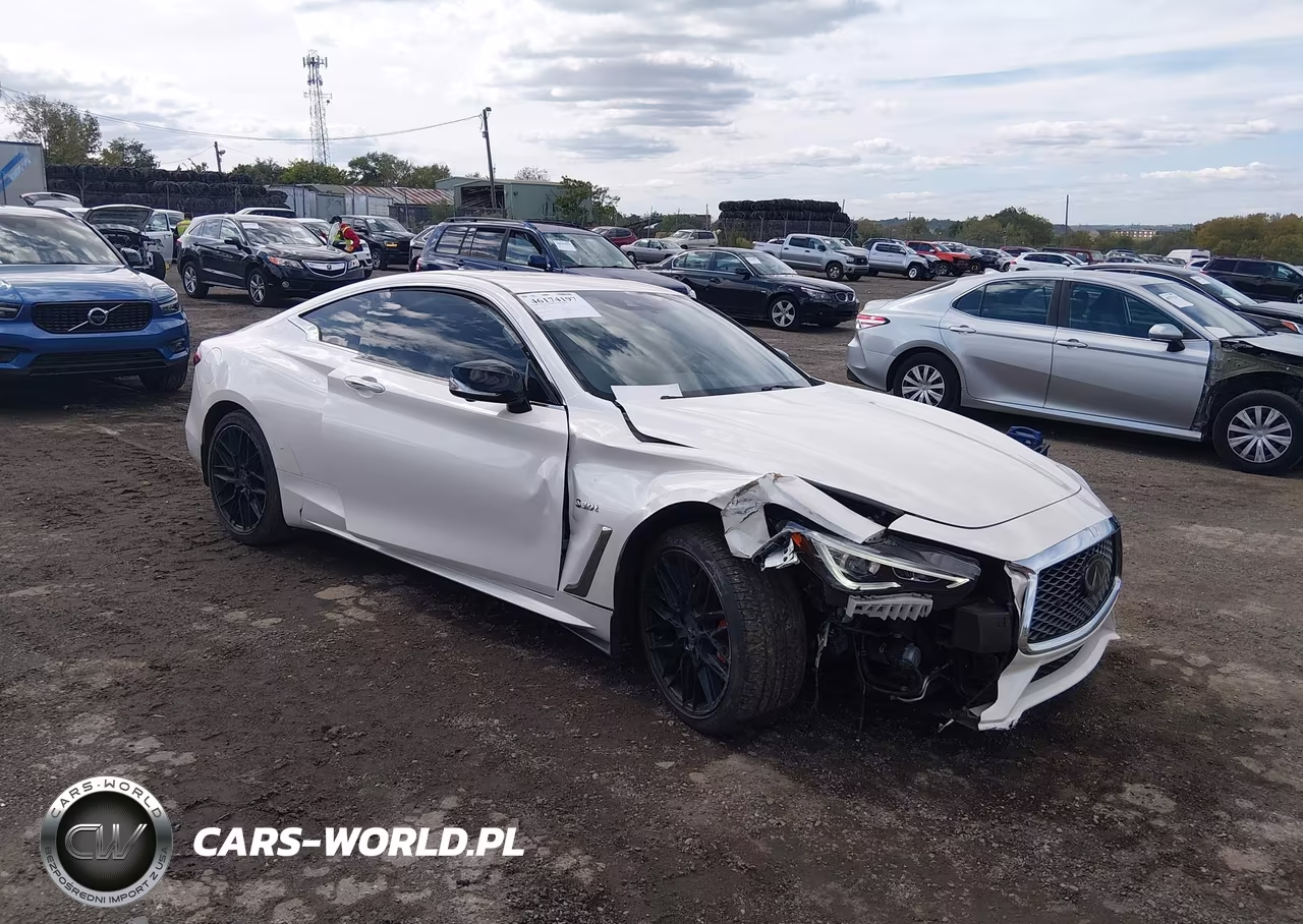 2019 Infiniti Q60 3.0T Red Sport 400