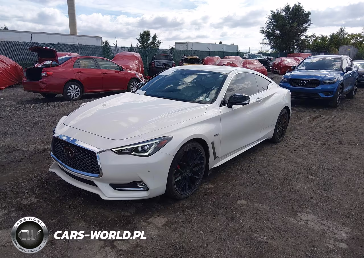 2019 Infiniti Q60 3.0T Red Sport 400 VIN:JN1FV7EL3KM440865 - 2