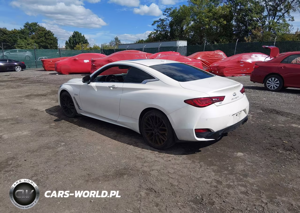 2019 Infiniti Q60 3.0T Red Sport 400 VIN:JN1FV7EL3KM440865 - 3