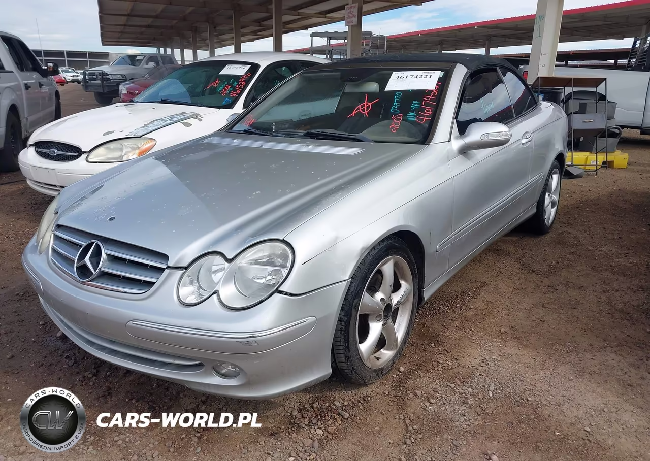 2005 Mercedes-Benz Clk 320 VIN:WDBTK65G15T039720 - 2