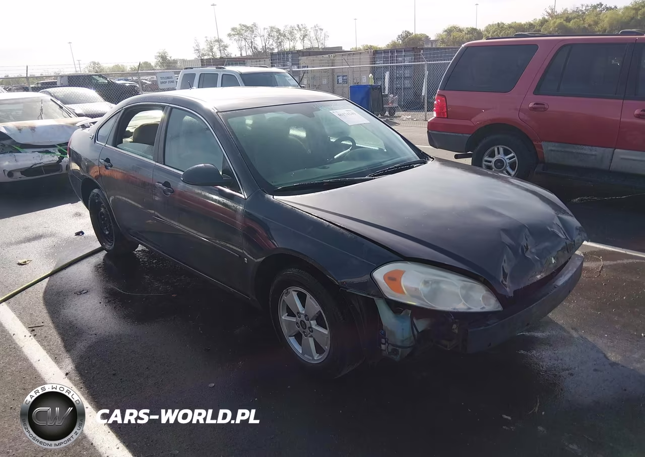 2008 Chevrolet Impala Lt VIN:2G1WT58K181367938 - 1