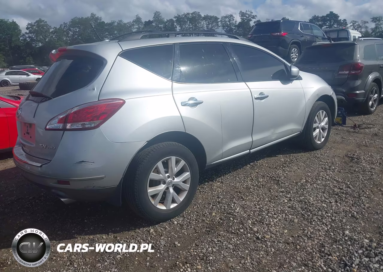2011 Nissan Murano Sv VIN:JN8AZ1MW2BW168063 - 4