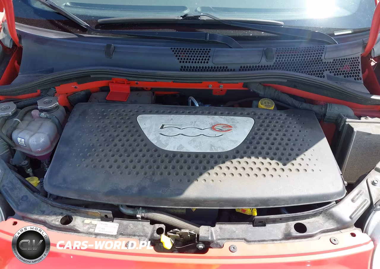 2015 Fiat 500E Battery Electric VIN:3C3CFFGE9FT570224 - 10