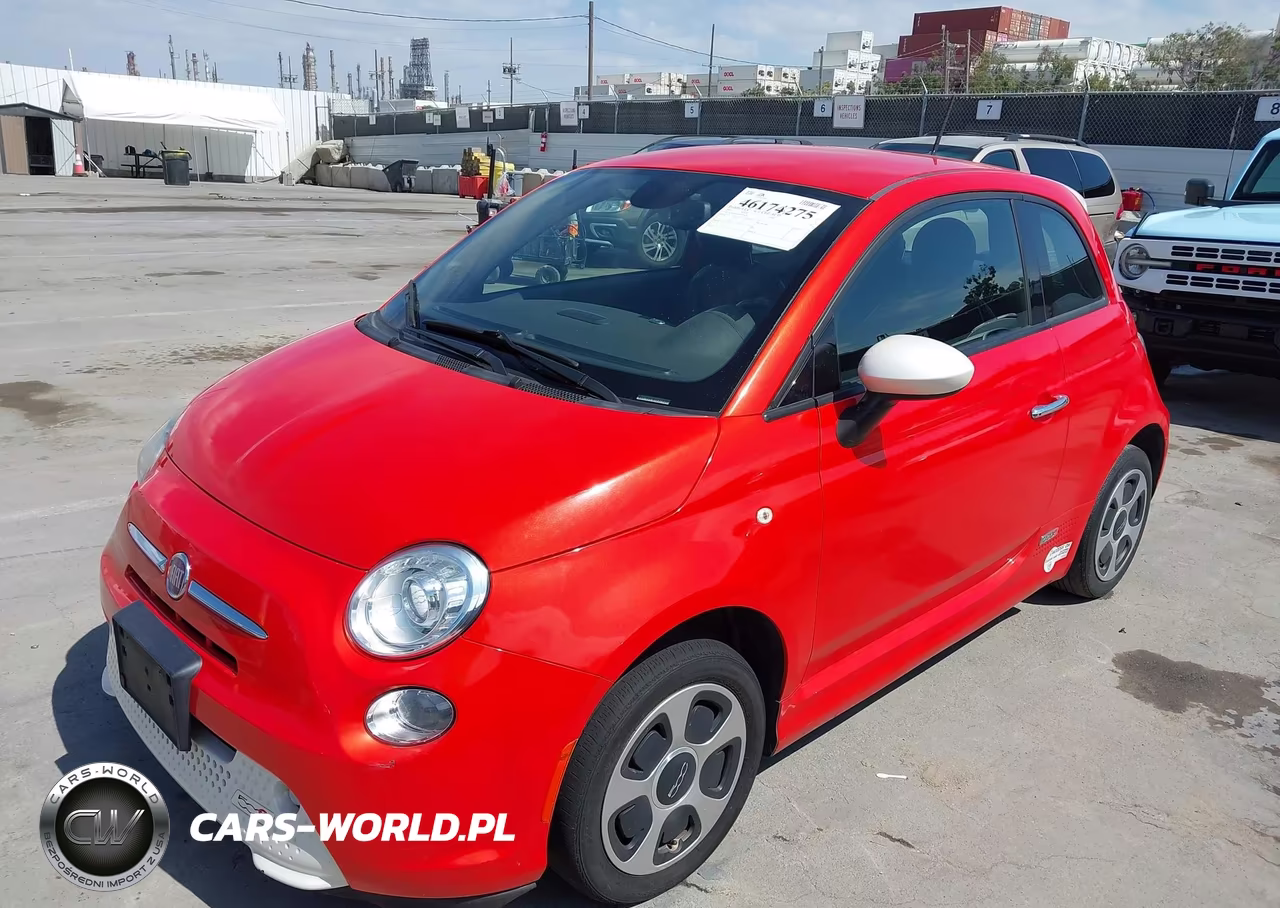 2015 Fiat 500E Battery Electric VIN:3C3CFFGE9FT570224 - 2