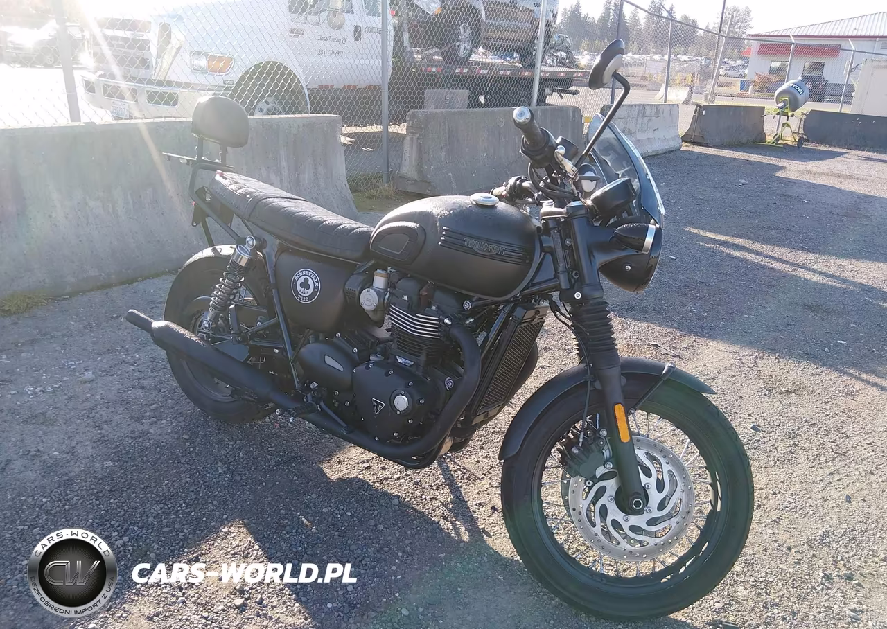 2020 Triumph Motorcycle Bonneville T120-Black-Bud Ekins – zdjęcie 1 z 13